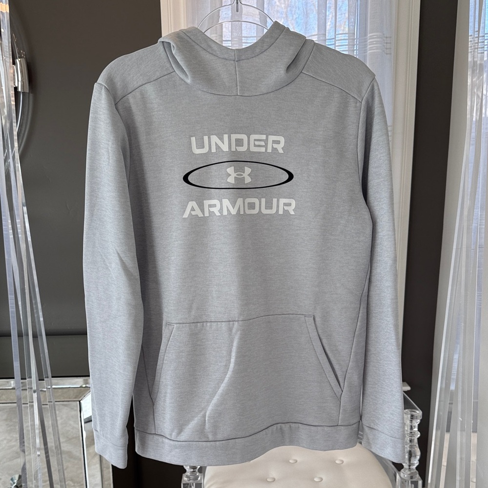 Under Armour Youth XL Gray Hoodie Sweater
